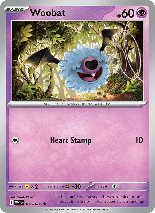 Woobat card