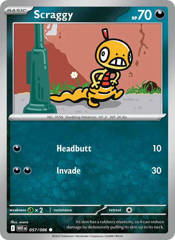 Scraggy card