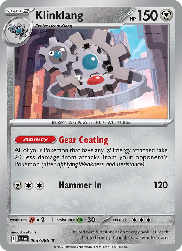 Klinklang card