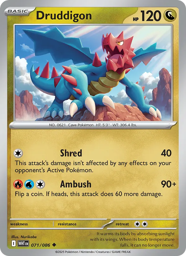 Druddigon card