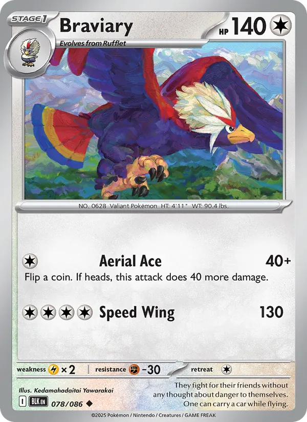 Braviary card