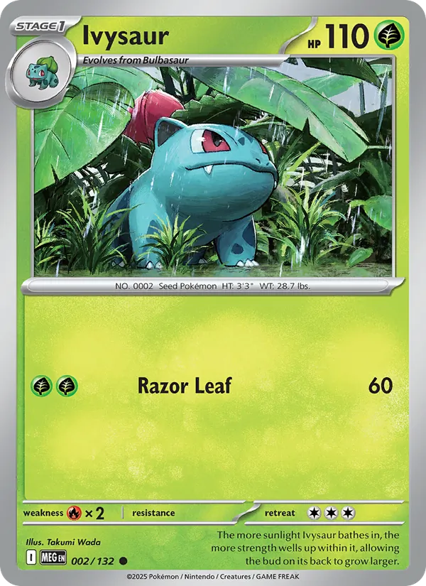 Ivysaur card