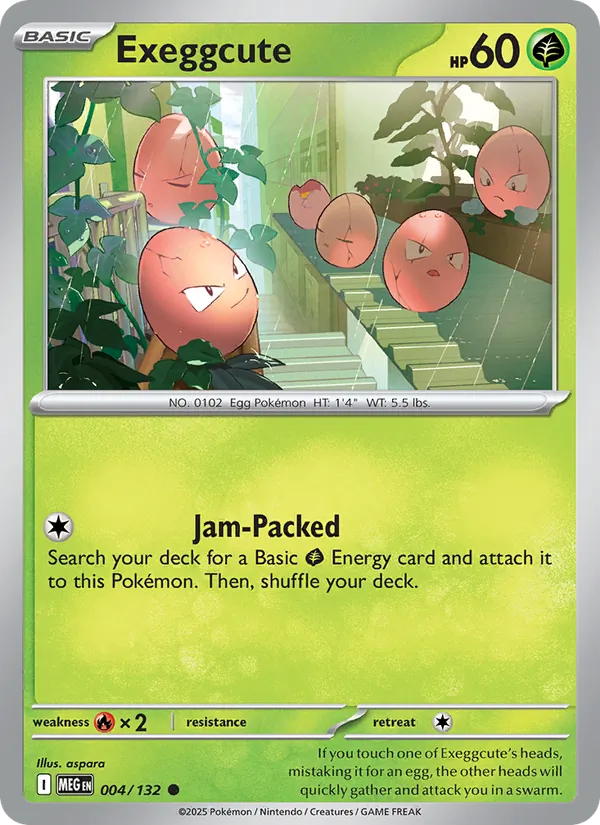 Exeggcute card