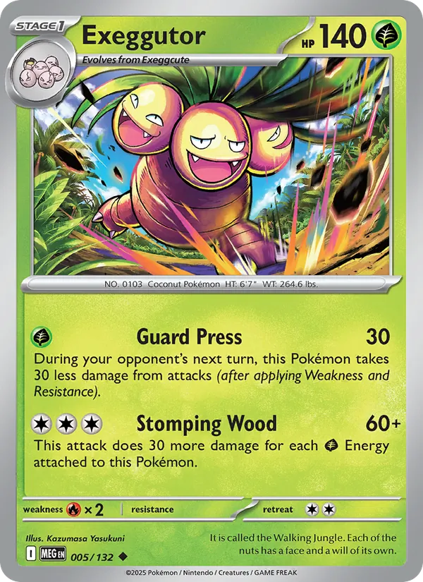 Exeggutor card
