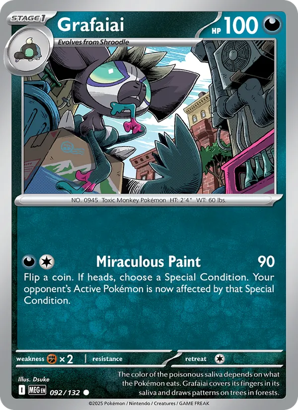 Grafaiai card