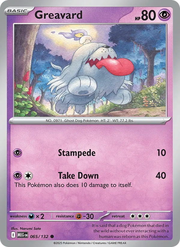 Greavard card