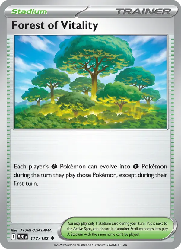 Forest of Vitality card