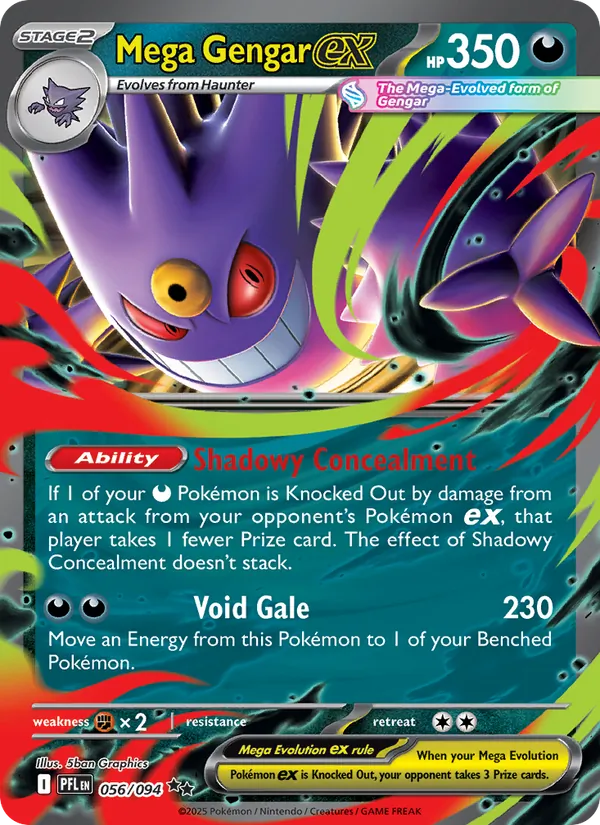 Mega Gengar ex card