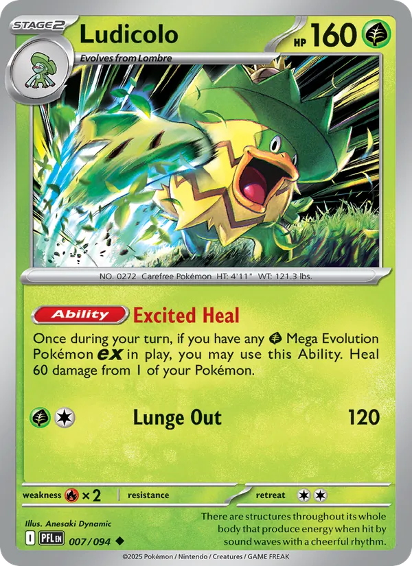 Ludicolo card