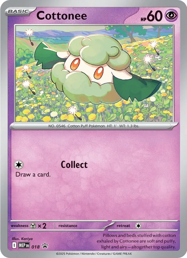 Cottonee card