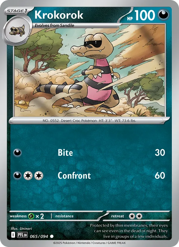 Krokorok card