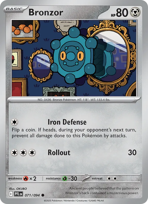 Bronzor card