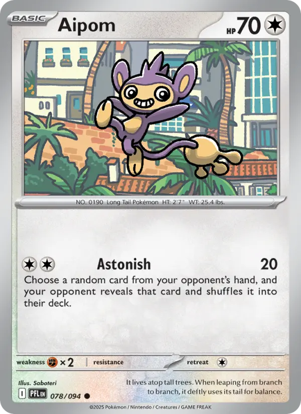 Aipom card