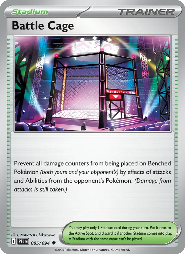 Battle Cage card