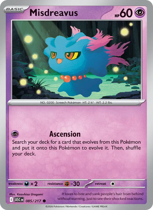 Misdreavus card
