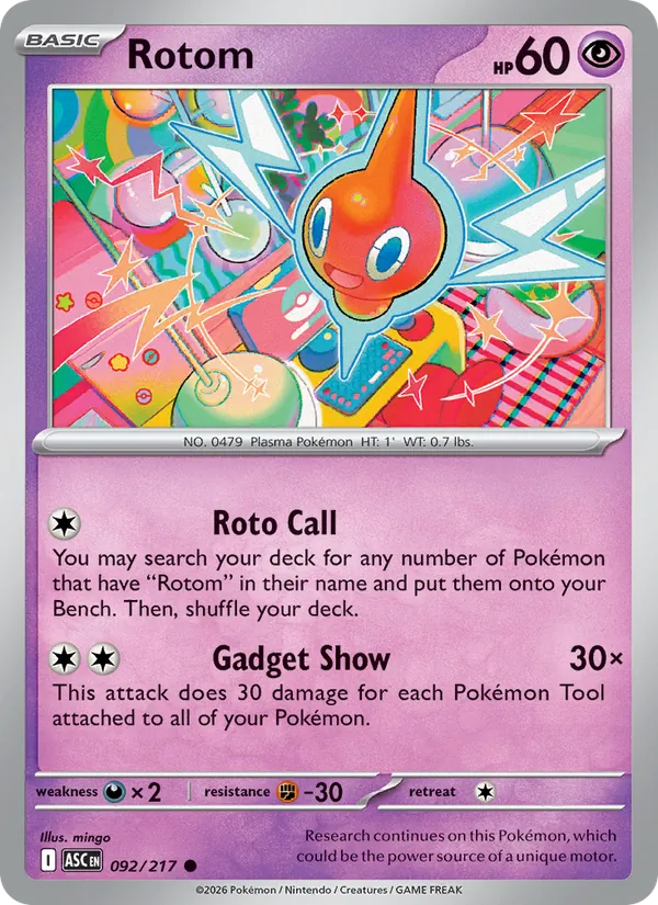 Rotom card