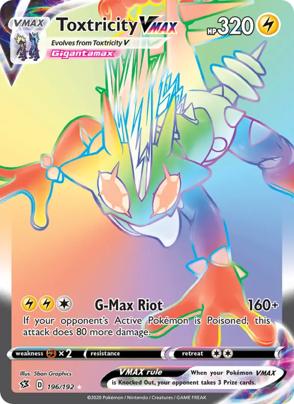 Toxtricity VMAX card
