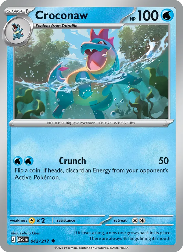 Croconaw card