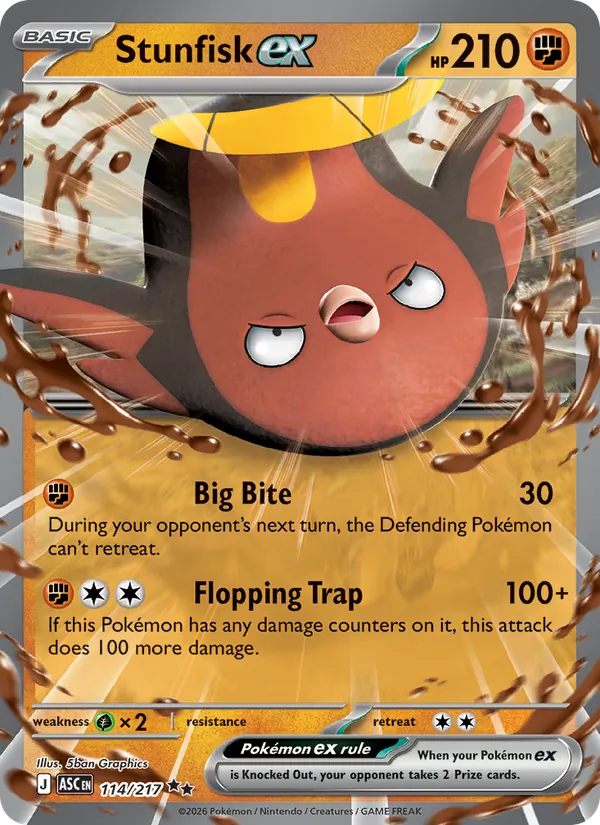 Stunfisk ex card