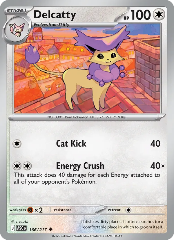 Delcatty card