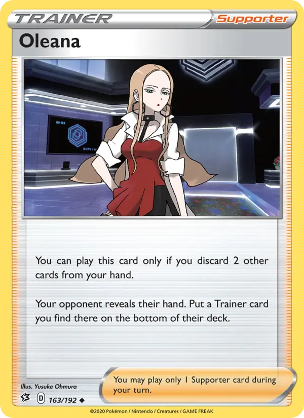 Oleana card