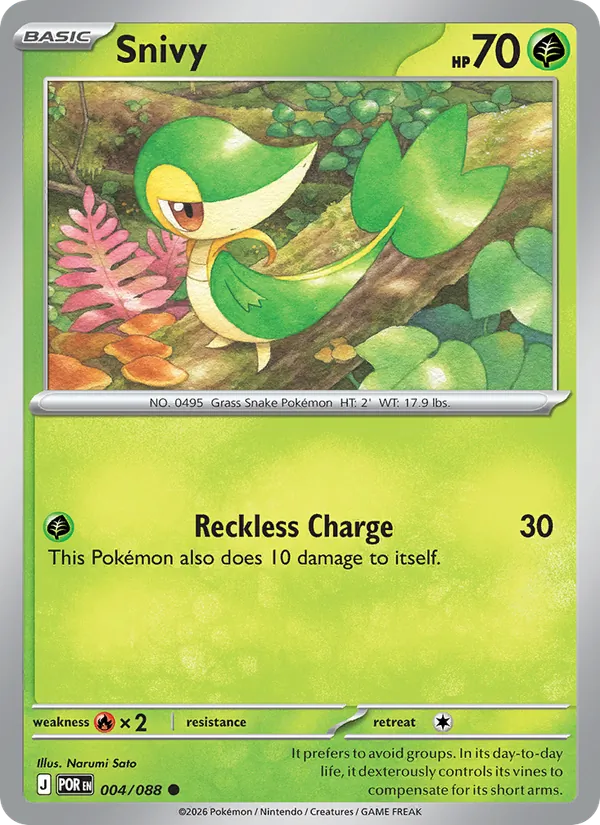 Snivy card