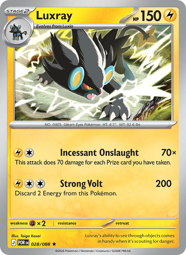Luxray card