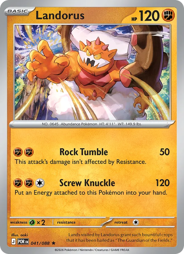 Landorus card