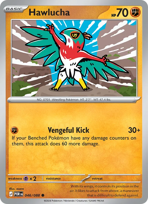 Hawlucha card