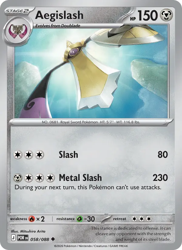 Aegislash card