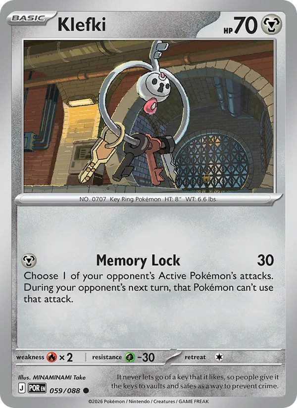 Klefki card