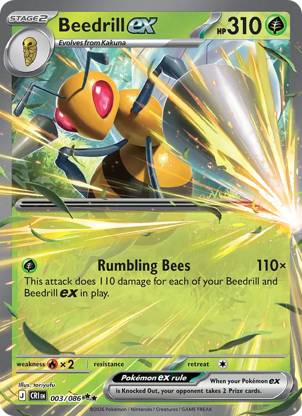 Beedrill ex card