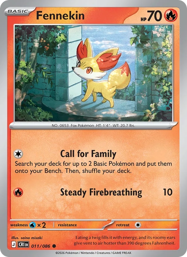 Fennekin card