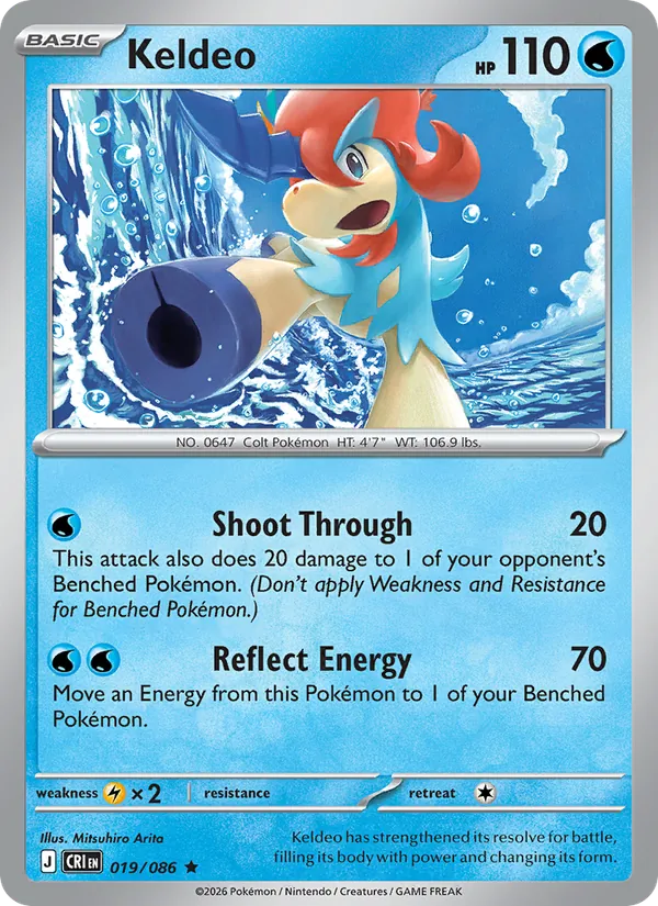 Keldeo card