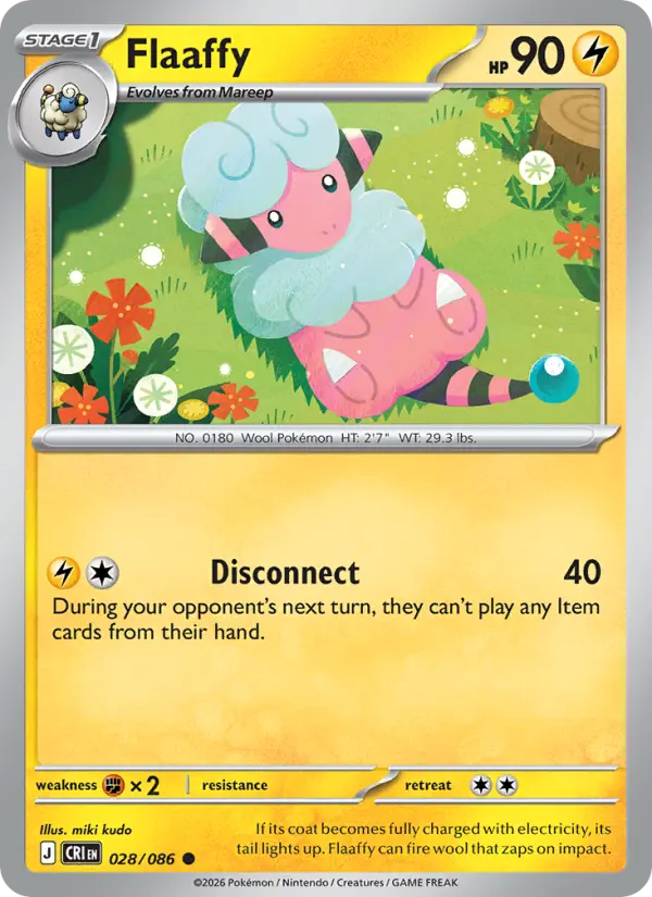 Flaaffy card