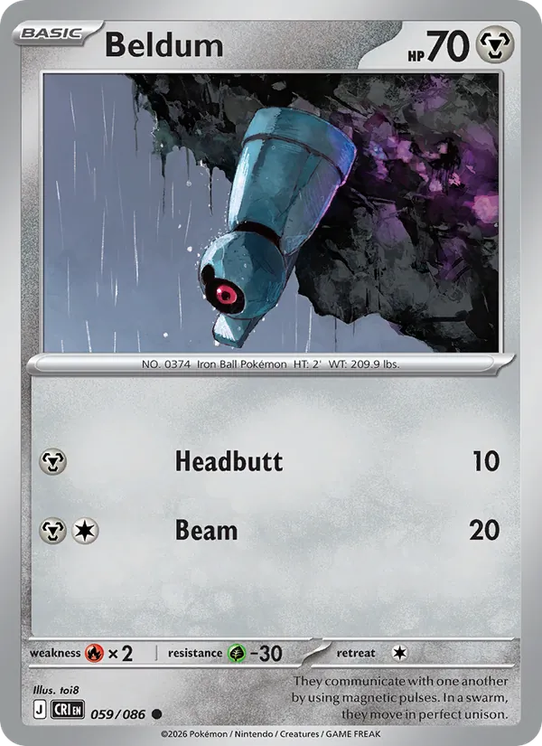 Beldum card