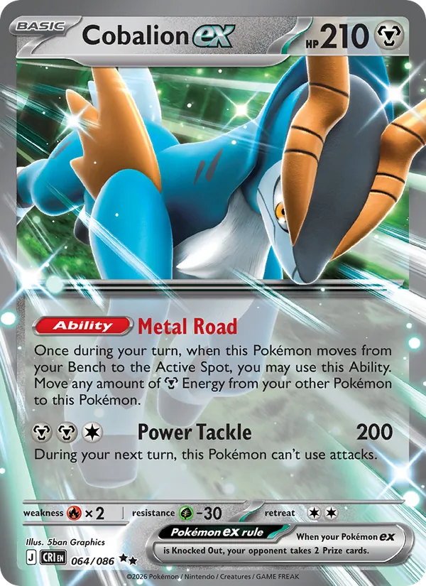 Cobalion ex card