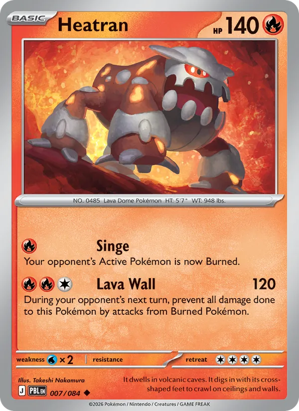 Heatran card