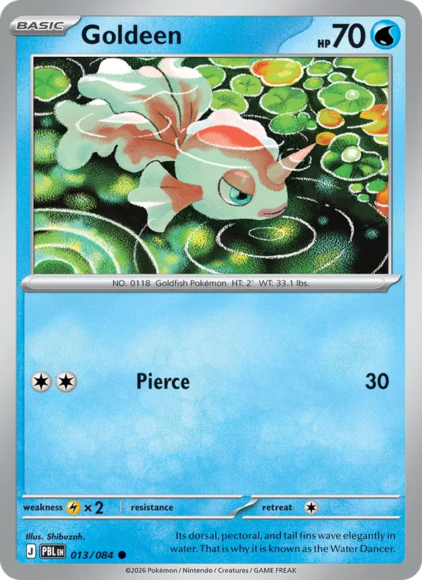 Goldeen card