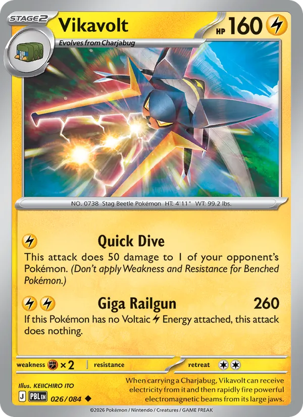 Vikavolt card