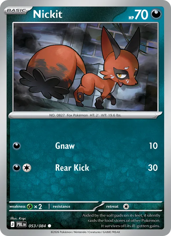 Nickit card