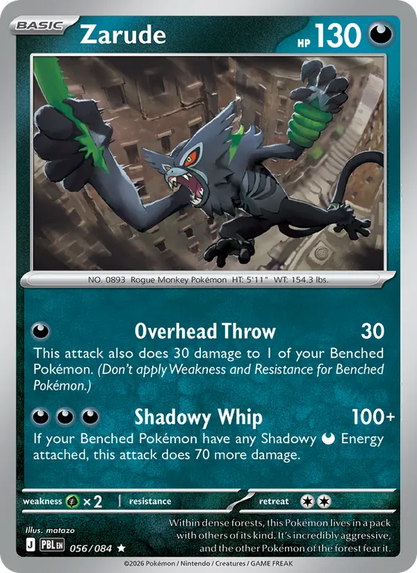 Zarude card