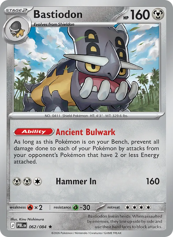 Bastiodon card