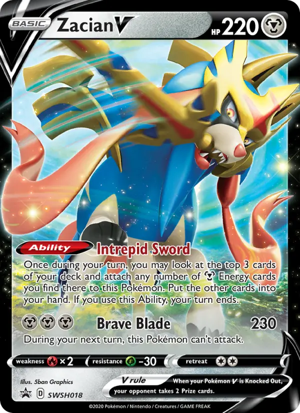 Zacian V card