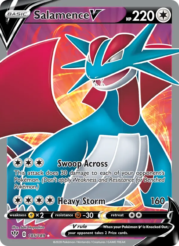 Salamence V card