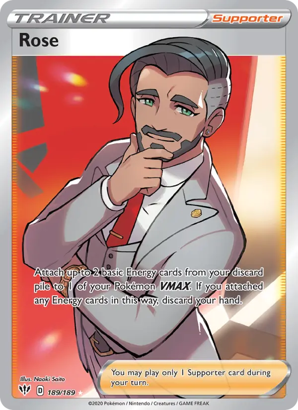 Rose card