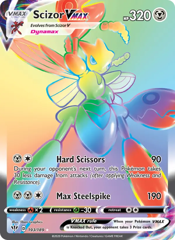 Scizor VMAX card