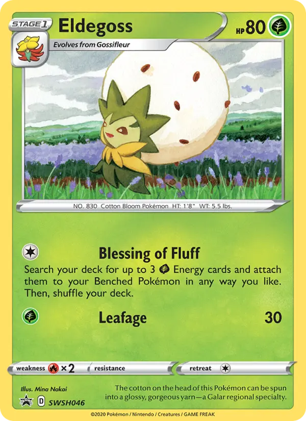 Eldegoss card