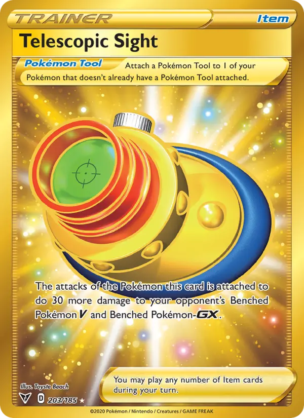 Telescopic Sight card