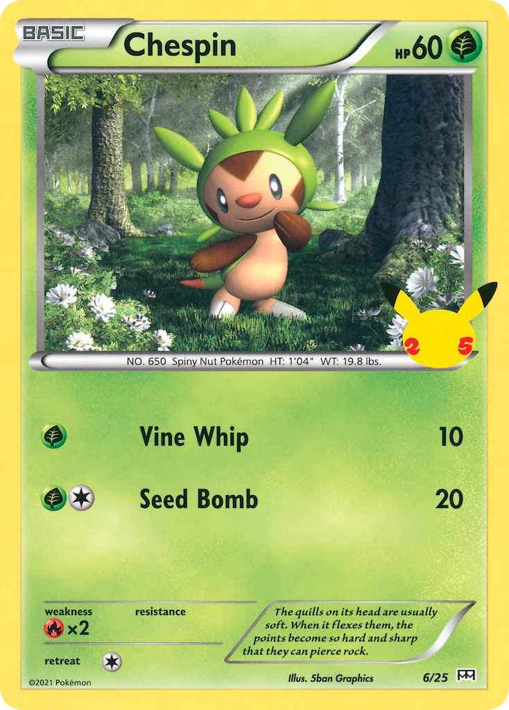 Chespin card